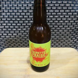 Bière Spore (Surette fraise)