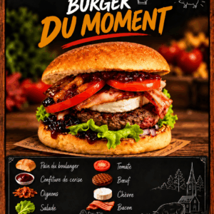 Burger du moment